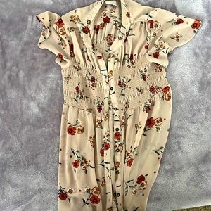 floral flowy shirt